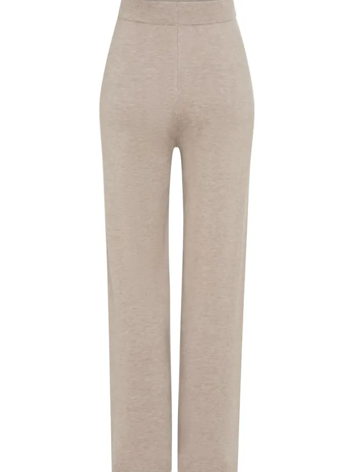 Umstandshose in beige meliert