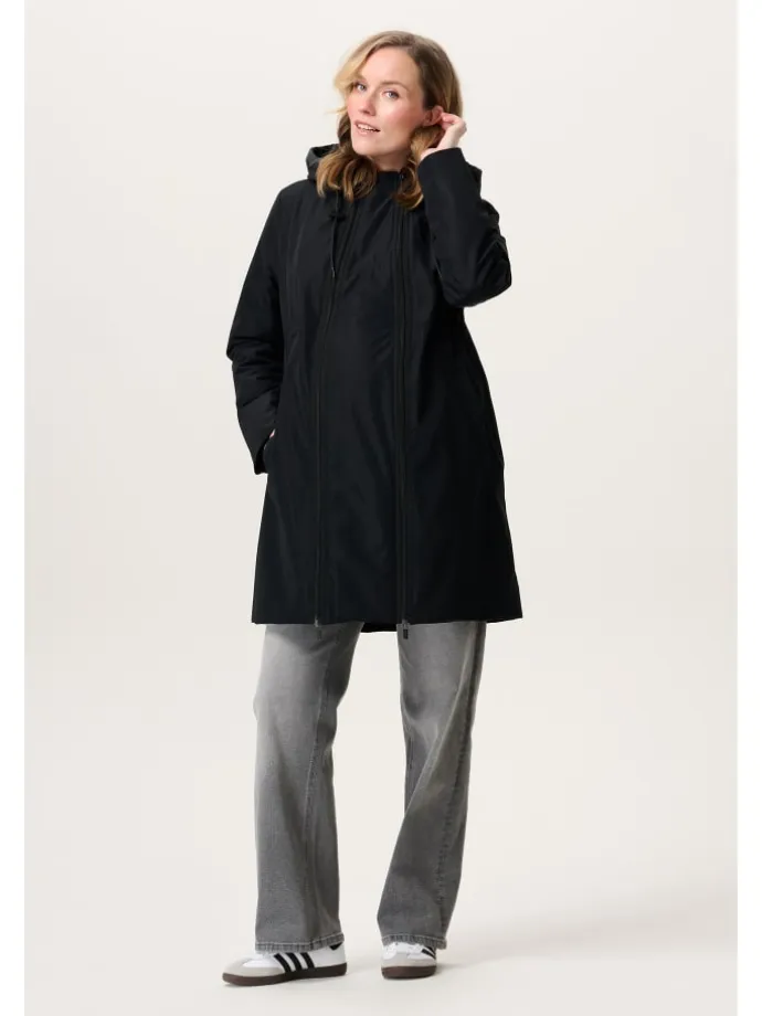 Umstandsjacke Winter Juva in Black