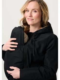Umstandsjacke Winter Juva in Black