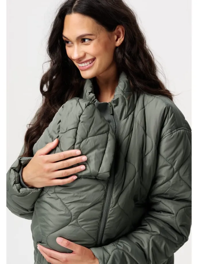 Umstandsjacke Winter Pello in Olive