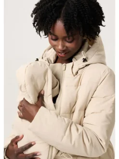 Umstandsjacke Winter Sauda in Light Sand