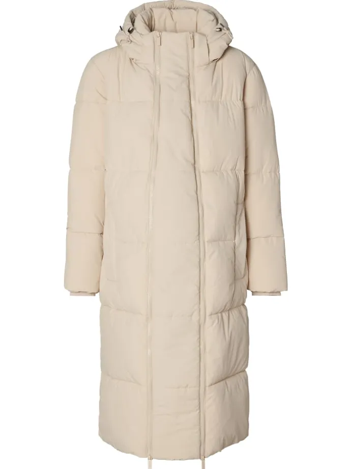 Umstandsjacke Winter Teavu in Light Sand