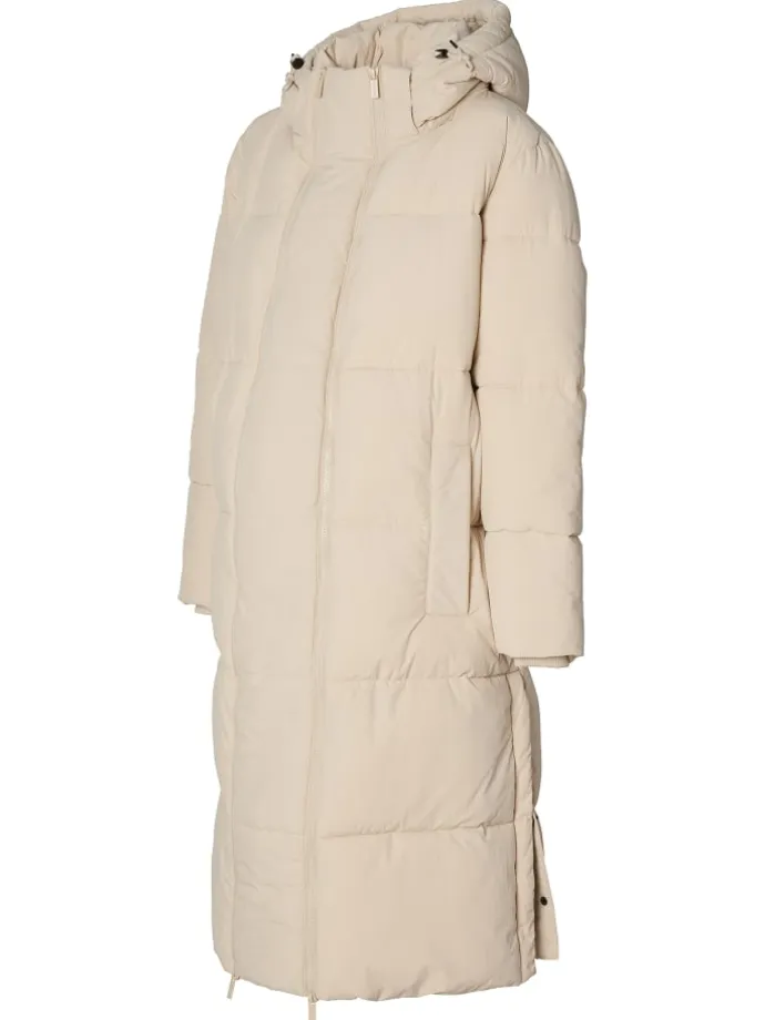 Umstandsjacke Winter Teavu in Light Sand