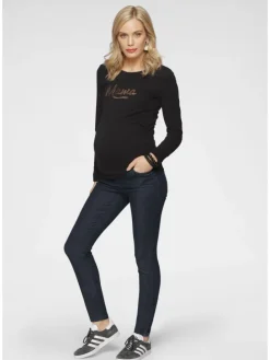 Umstandsjeans in rinsed