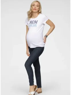 Umstandsjeans in rinsed