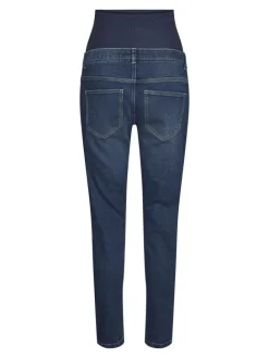 Umstandsjeans mit Skinny Fit in Medium Blue Denim