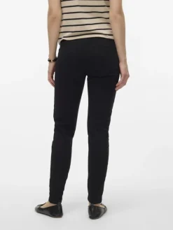 Umstandsjeans mit Skinny Fit in Black Denim