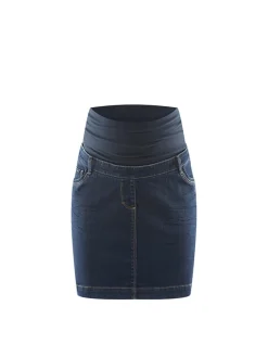 Umstandsjeansrock in Dunkelblau