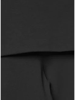 Umstandsleggings in schwarz
