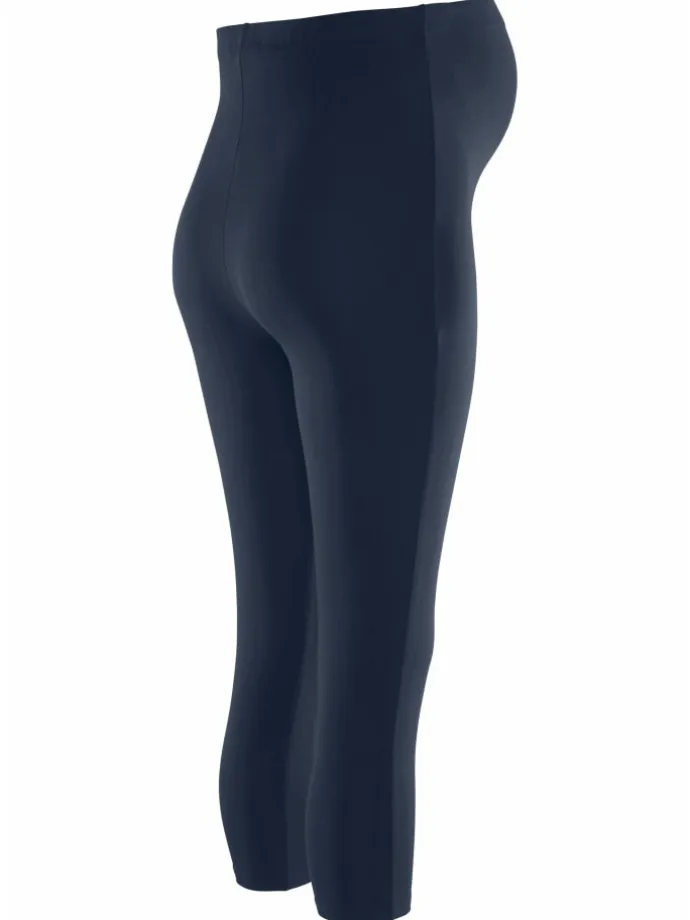 Umstandsleggings in schwarz