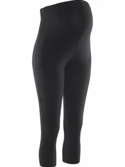 Umstandsleggings in schwarz