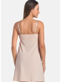 Umstandsnachthemd Mommy in beige