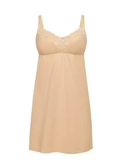Umstandsnachthemd Mommy in beige