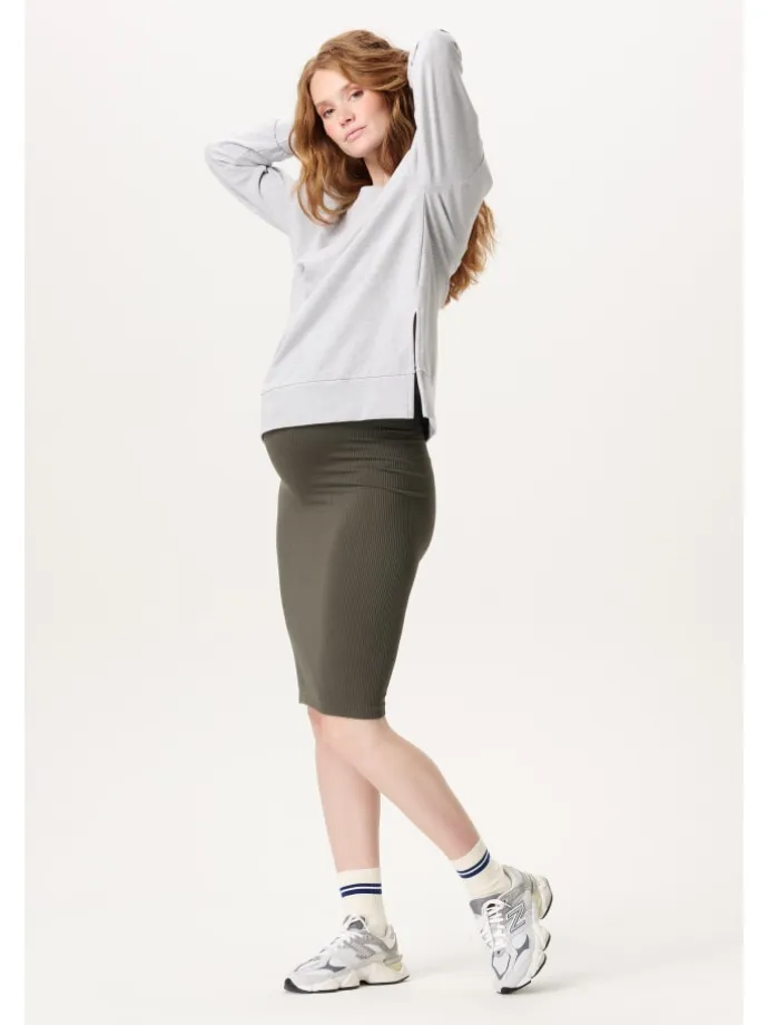 Umstandsrock Ema in Olive
