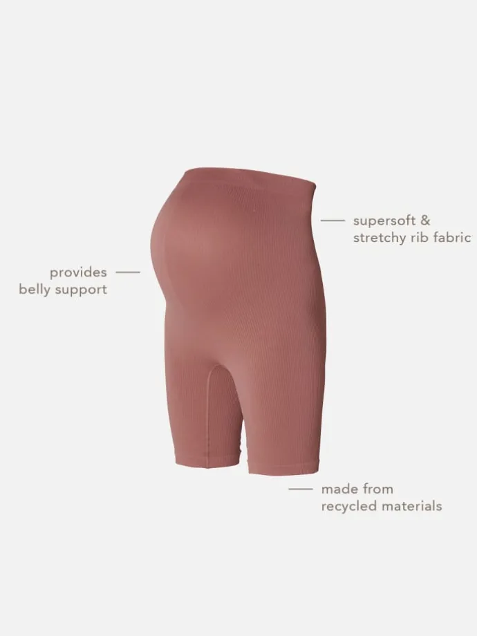 Umstandsshorts Biker Shorts Nais in Burlwood