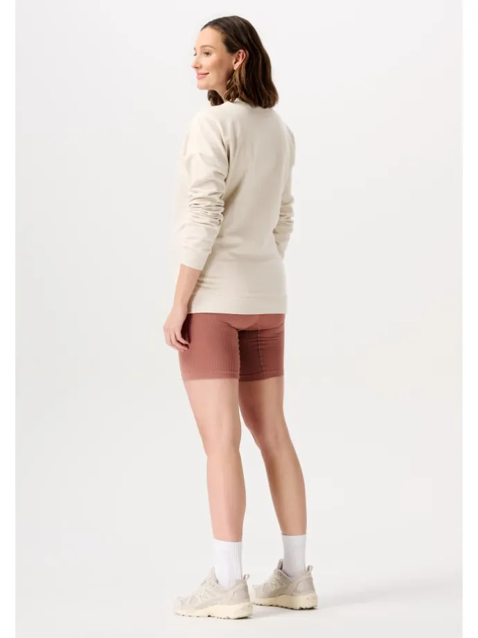 Umstandsshorts Biker Shorts Nais in Burlwood