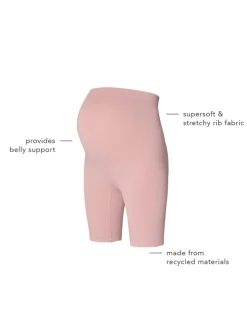 Umstandsshorts Biker Shorts Nais in Pale Mauve
