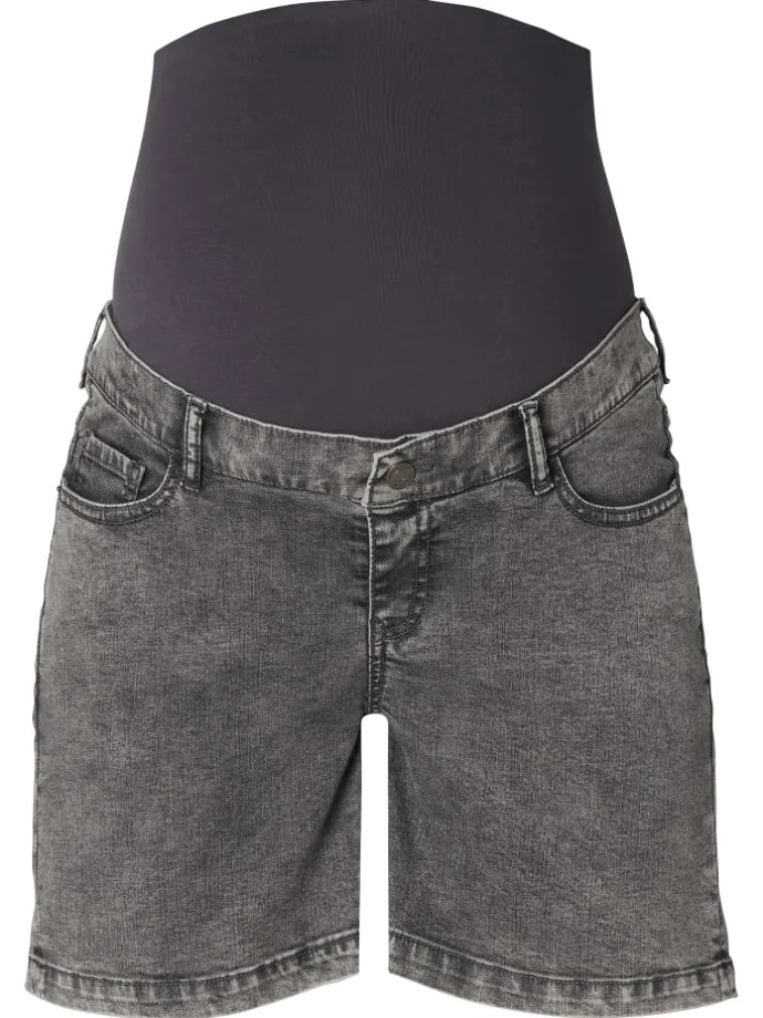 Umstandsshorts Jeans Jamie in Grey Denim