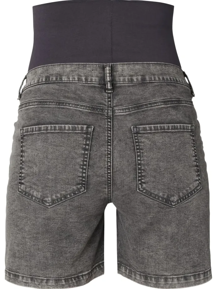 Umstandsshorts Jeans Jamie in Grey Denim