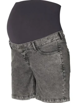 Umstandsshorts Jeans Jamie in Grey Denim