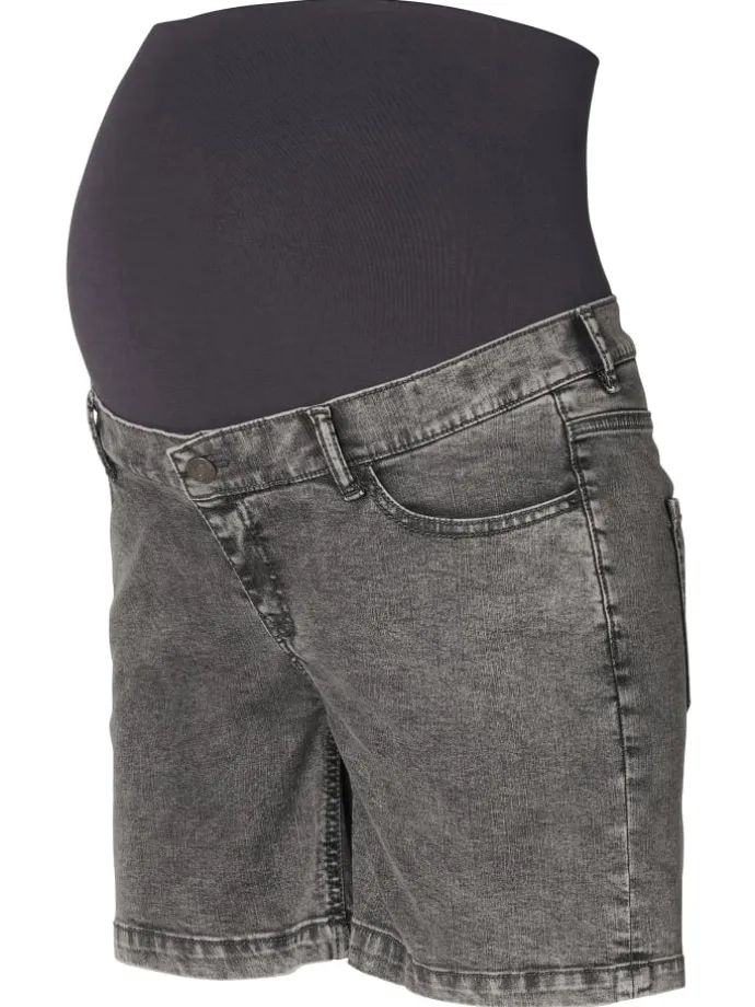 Umstandsshorts Jeans Jamie in Grey Denim