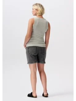 Umstandsshorts Jeans Jamie in Grey Denim