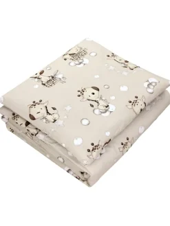 Unisex Baby Wiegenset 4-teilig in beige Modell 1