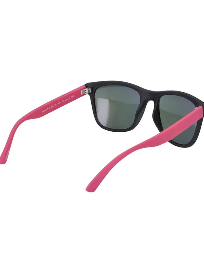 Unisex-Sonnenbrille "Bark" in Pink/ Schwarz