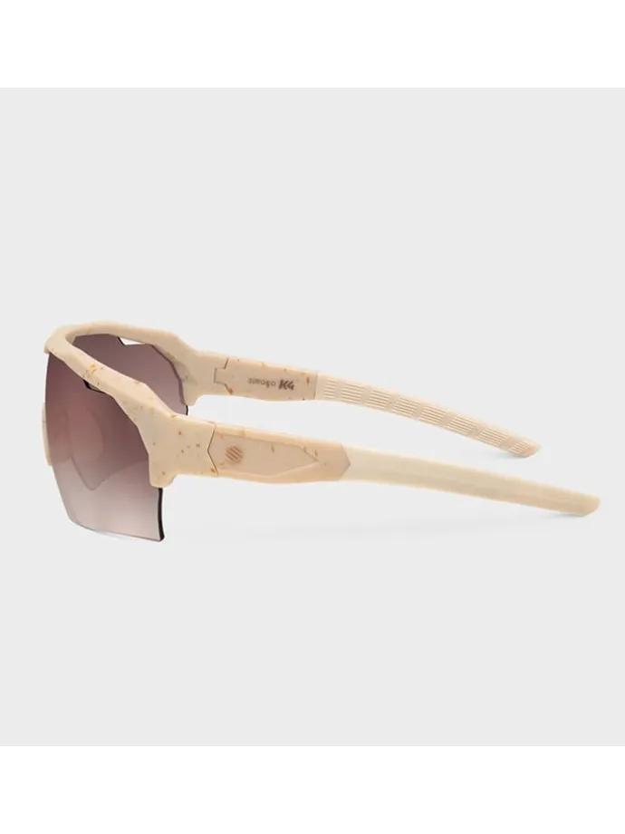 Unisex-Sportbrille "K4 SRX" in Beige/ Braun