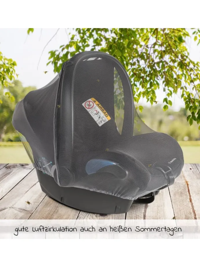 Universal Insektenschutz / Mückennetz für in grau
