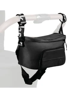 Universal Kinderwagen Organizer und Bauchtasche in schwarz