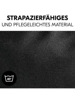 Universal Kinderwagen Organizer und Bauchtasche in schwarz