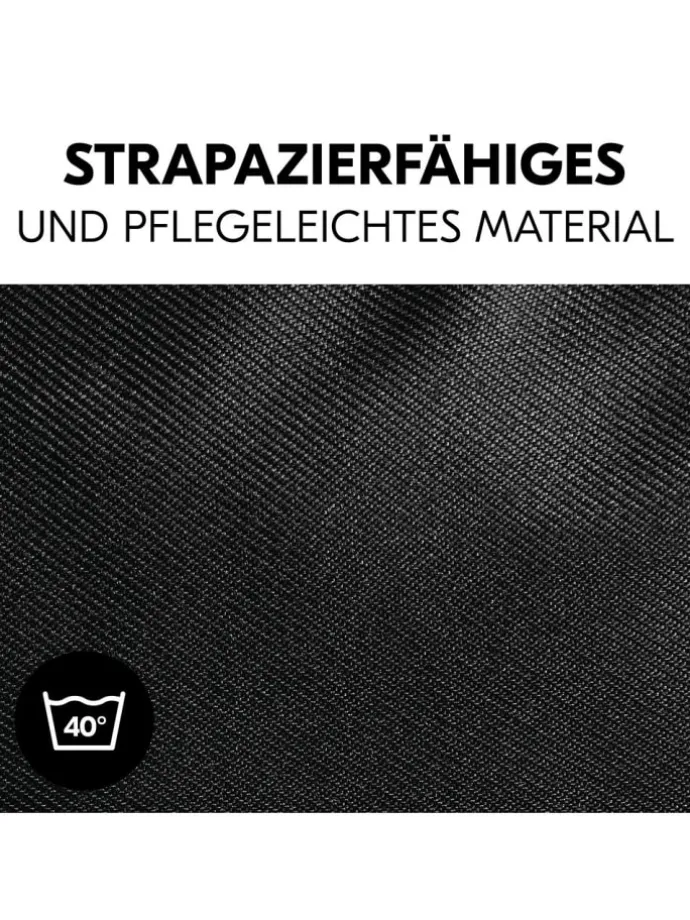 Universal Kinderwagen Organizer und Bauchtasche in schwarz