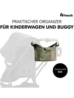 Universal Kinderwagen Organizer - Olive in gruen,schwarz