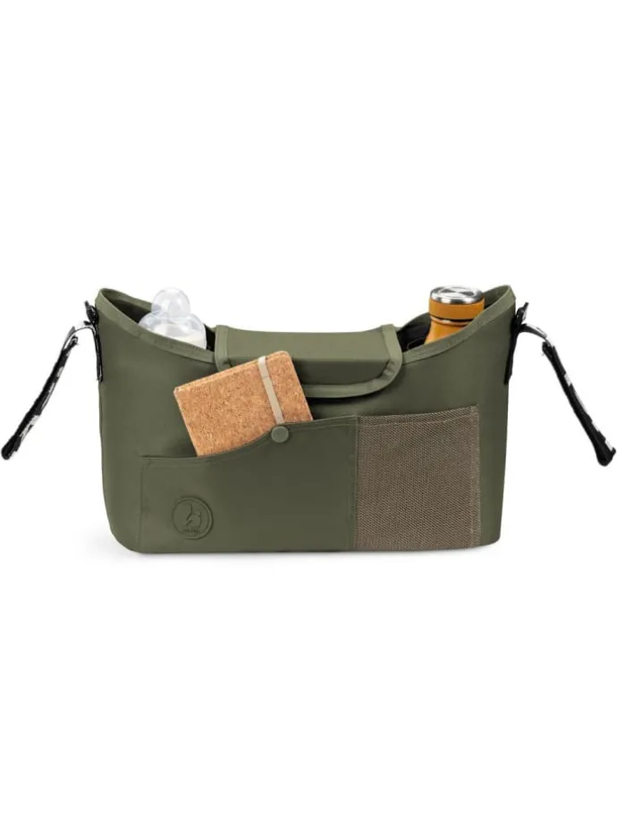Universal Kinderwagen Organizer - Olive in gruen,schwarz