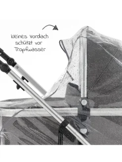 Universal Regenschutz für Kinderwagen (Babywannen
