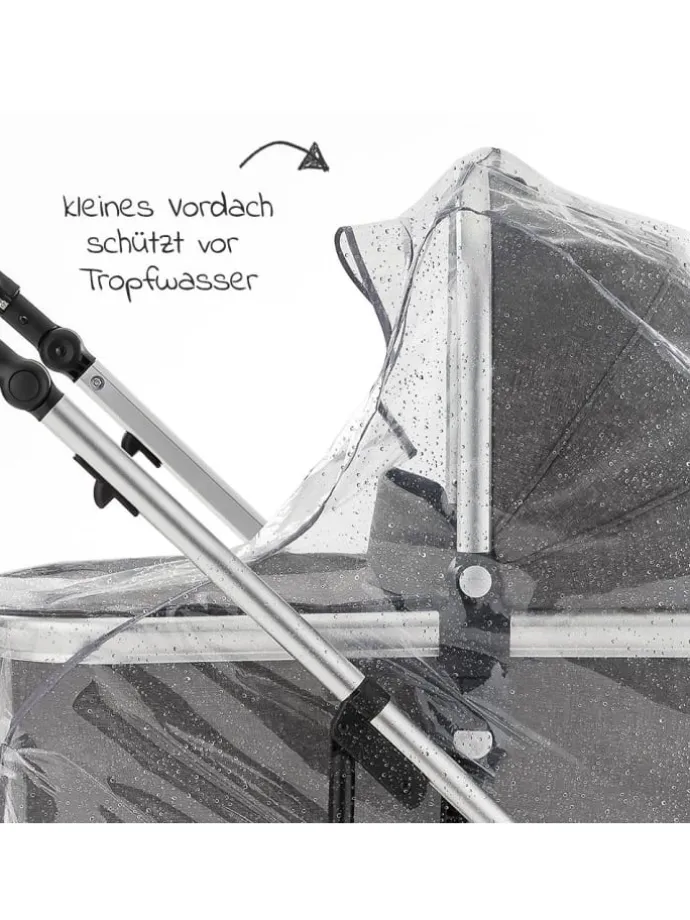 Universal Regenschutz für Kinderwagen (Babywannen