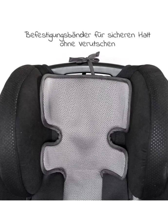 Universal Sommer Sitzauflage für Kinderwagen, in grau,schwarz
