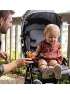Universal Sommer Sitzauflage für Kinderwagen, in grau,schwarz
