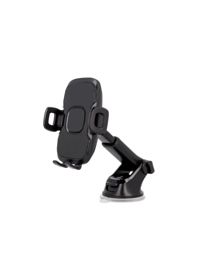 Universelle Smartphone-Halterung mit verstellbarem Arm und Saugnapf Schwarz