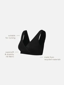 Unwattierte Still-Bh Gayla in Black