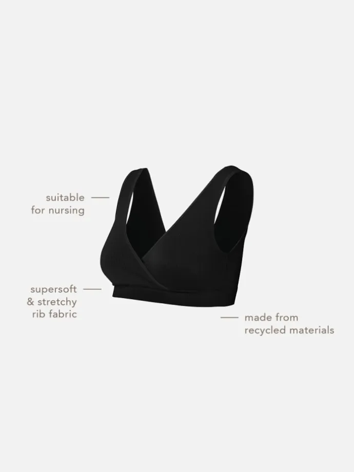 Unwattierte Still-Bh Gayla in Black