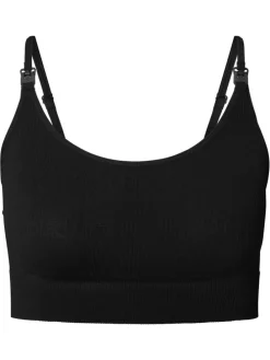 Unwattierte Still-Bh Mira in Black