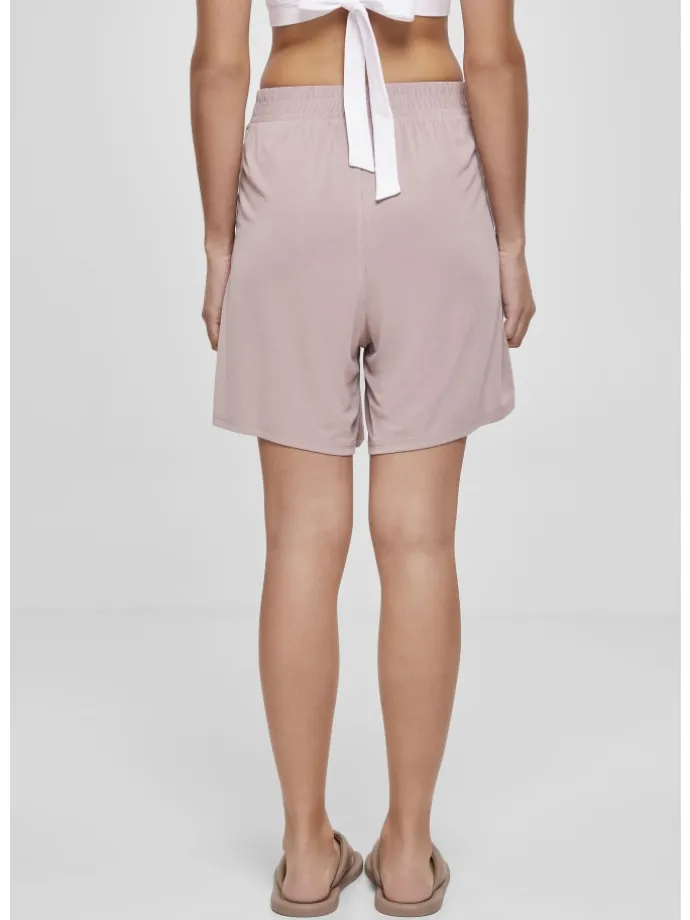 Urban Classics Damen Ladies Modal Shorts in duskrose