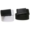 Urban Classics Unisex Canvas Belt Kids 2-Pack in black+white