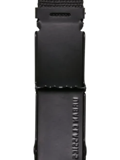 Urban Classics Unisex Canvas Belt Kids 2-Pack in black+blue