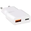 USB A-C-Adapter in Weiß