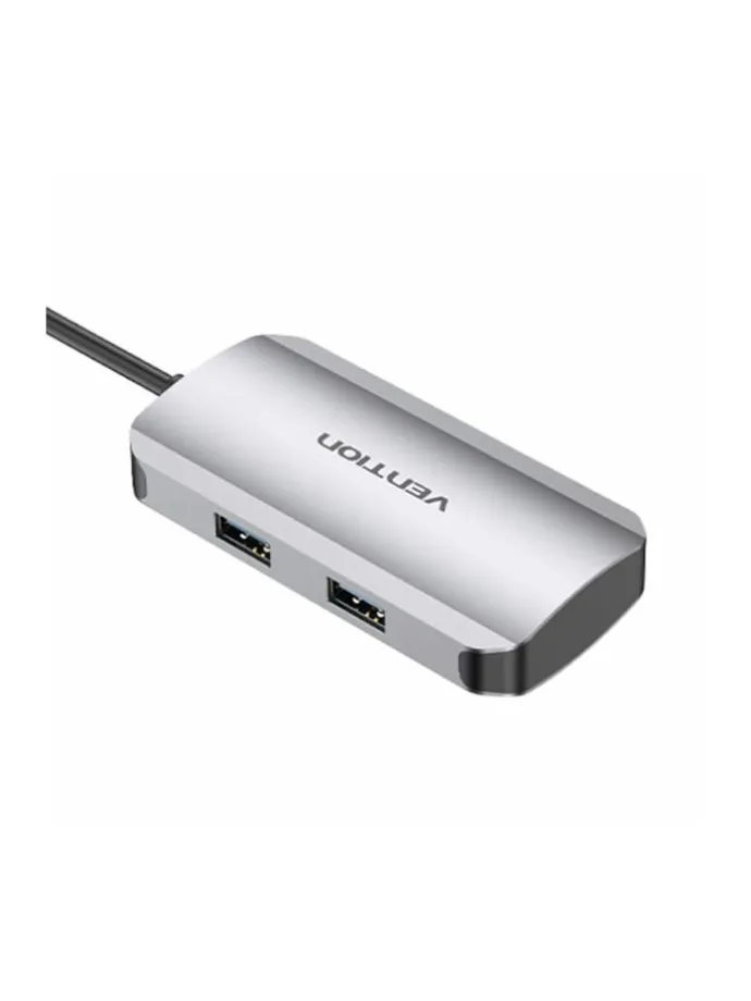 USB-C auf USB-C Dockingstation - 3x USB3.0, PD 0,15m grau - USB-C, 3x USB3.0