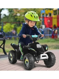 6V Elektro Quad ab 3 Jahren in Schwarz