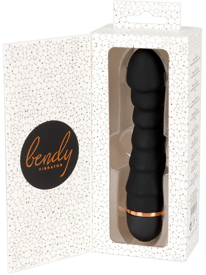 Vibrator Bendy Ripple Vibrator in schwarz